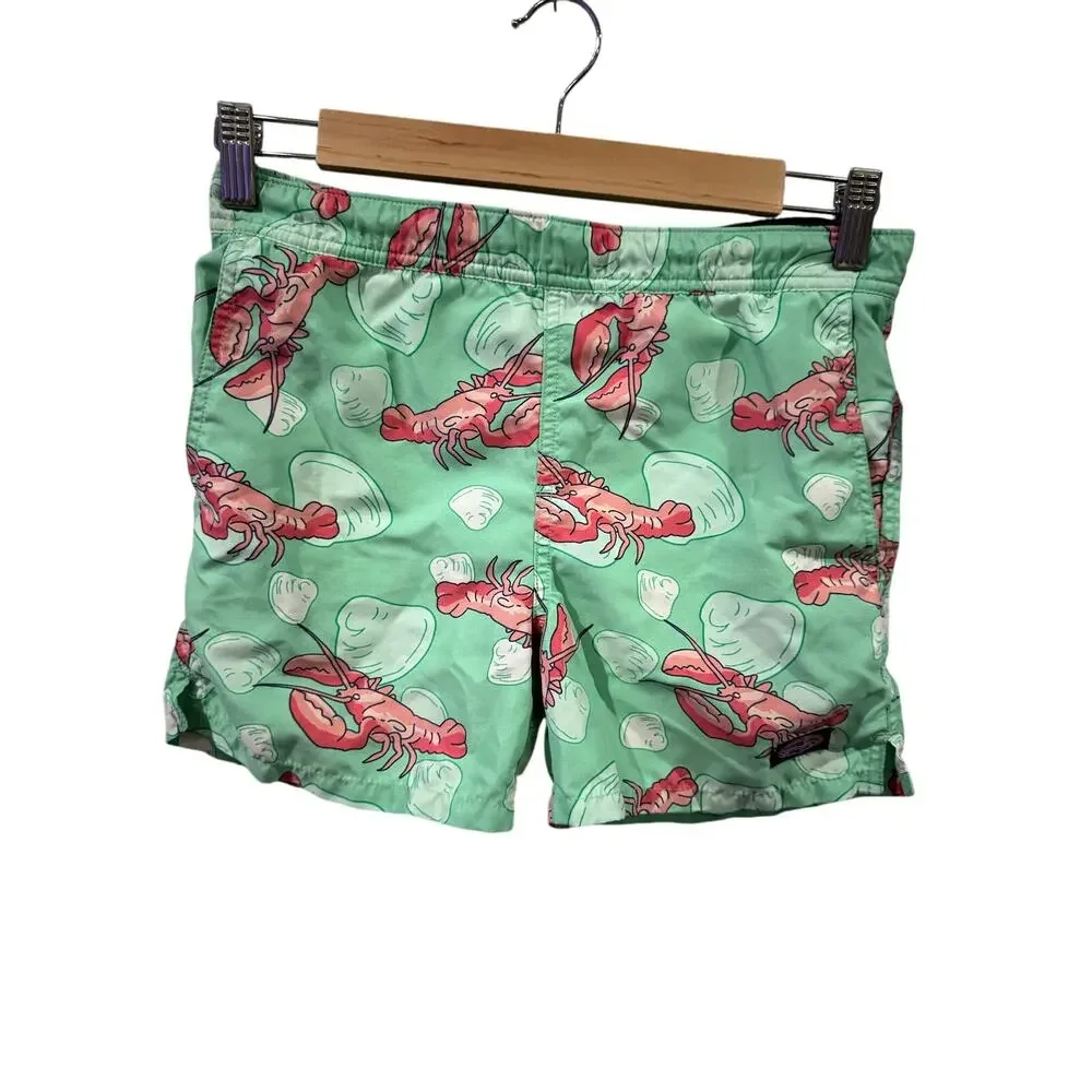 Vineyard Vines Boys Swim Trunks Lobsters Size 6